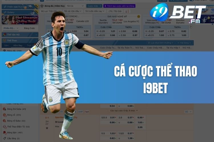 Cá cược thể thao i9Bet - Đặt cược thể thao sôi động, hấp dẫn cùng nhà cái 