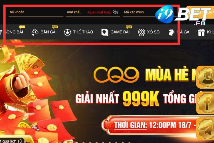 Tham khảo quy trình thực hiện i9Bet đăng nhập trên máy tính