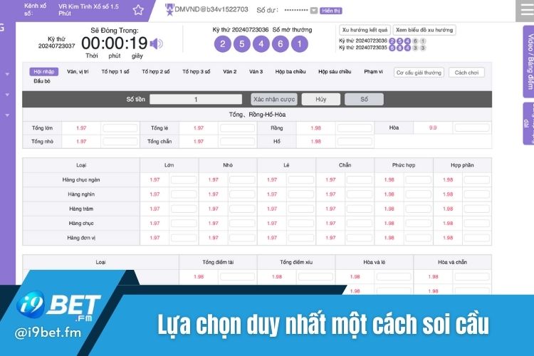 Sai lầm khi lựa chọn duy nhất một cách soi cầu