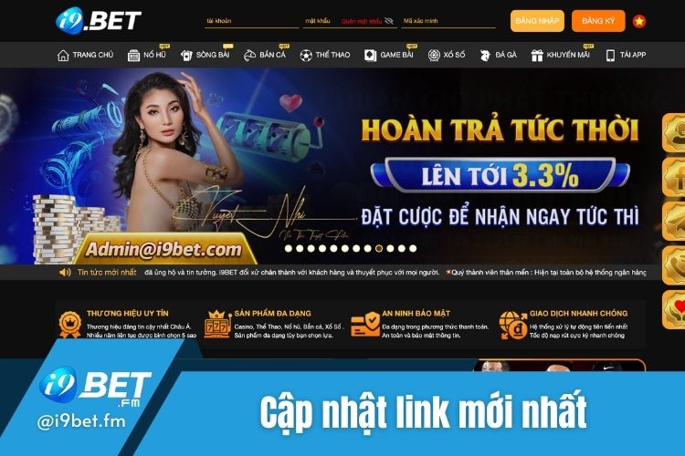 Cập nhật các đường link i9Bet đăng nhập mới nhất tại nhà cái